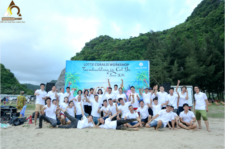tổ chức team building lotte