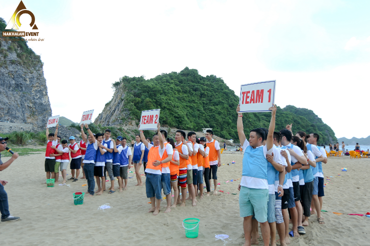 tổ chức teambuilding lotte