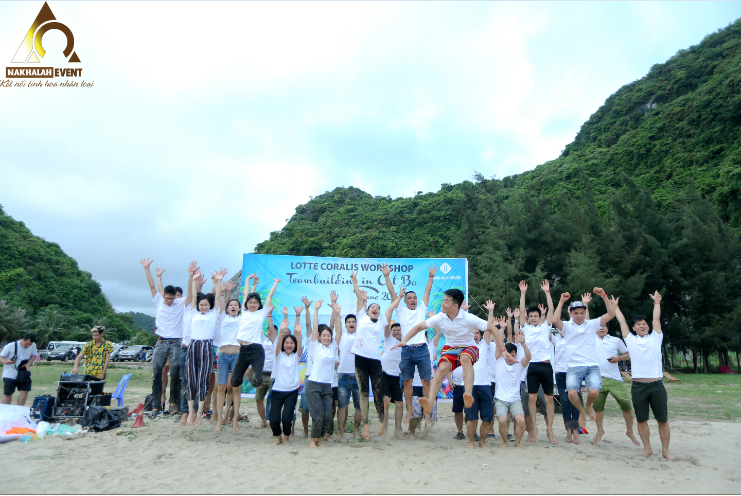 tổ chức teambuilding lotte